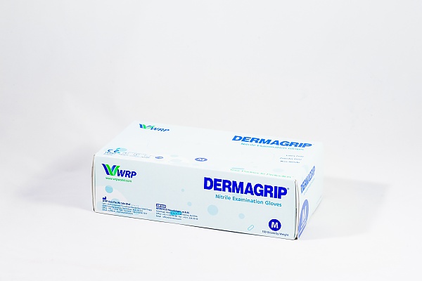 DERMAGRIP Nitril Blau, Verpackung