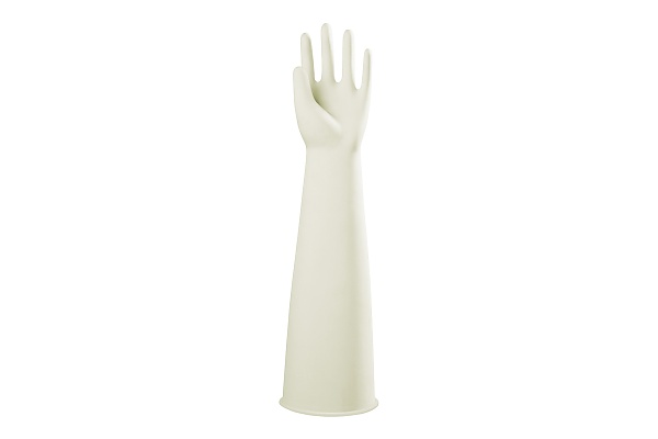 DERMAGRIP Elbow Length, Handschuh
