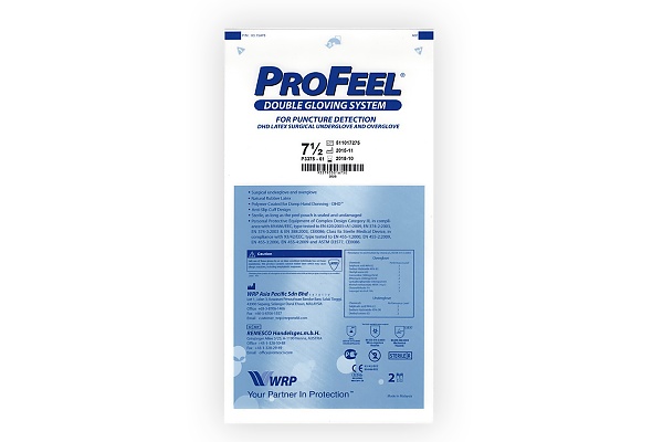 PROFEEL DHD™ Double Gloving System Latex, Pouch