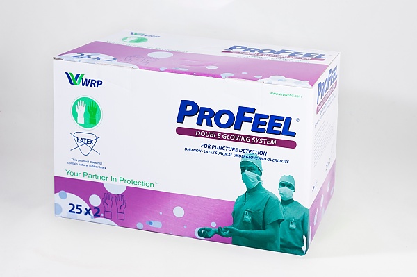 PROFEEL DHD™ Double Gloving System Polyisopren, Verpackung